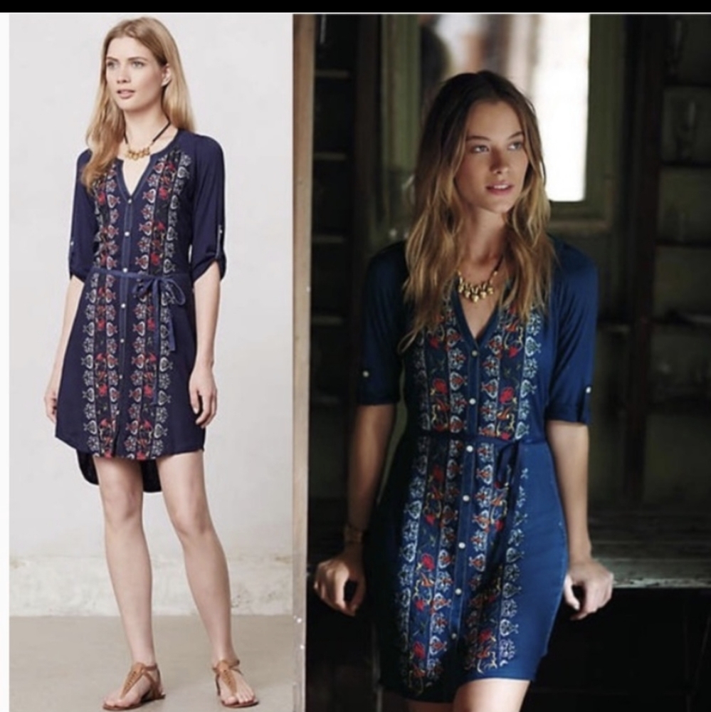 Anthropologie Tiny Plein Air Dress